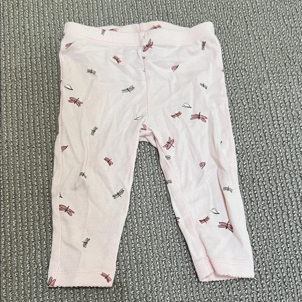 Carter's Pink Dragonfly Leggings